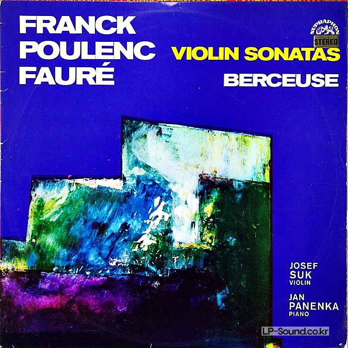 FRANCK POULENC VIOLIN SONATAS J. SUK ED1