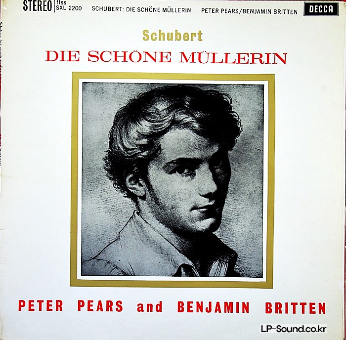 SCHUBERT DIE SCHONE MULLERIN PEARS BRITTEN DECCA SXL 2020