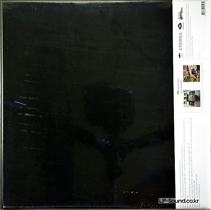 BACH SONATA & PARTITA FOR VIOLIN SOLO KARL SUSKE  ETERNA   STCL 1010   3LP