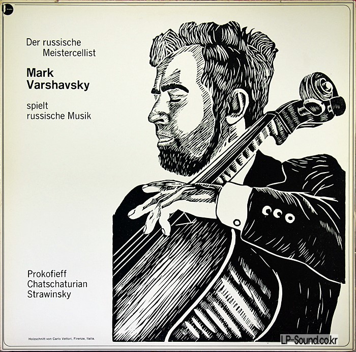 MARK VARSHAVSKY CELLO RECITAL VERY RARE SWISS ONLY