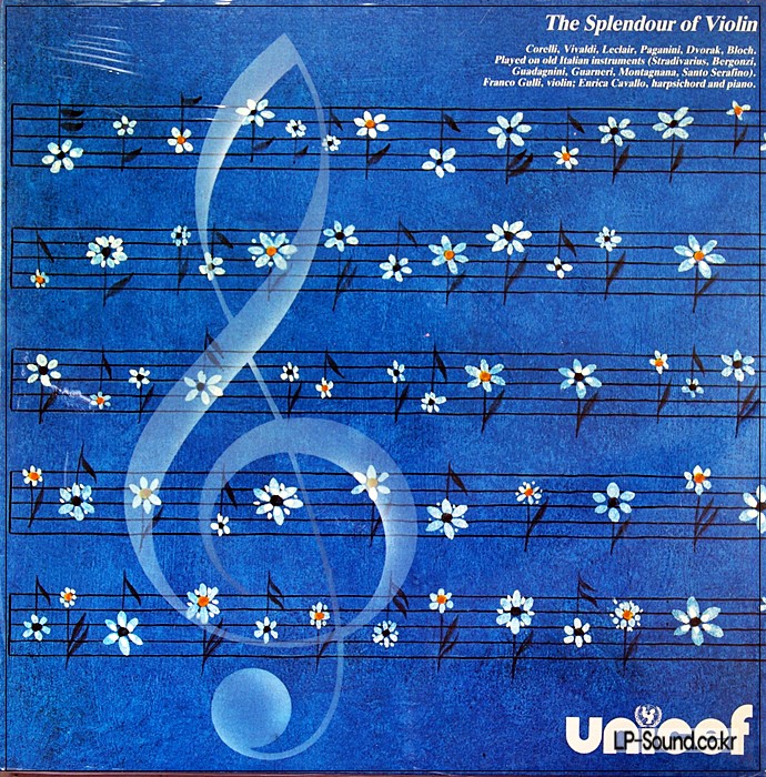 FRANCO GULLI, THE SPLENDOUR OF VIOLIN,GENEVA UNICEF  NO OPEN