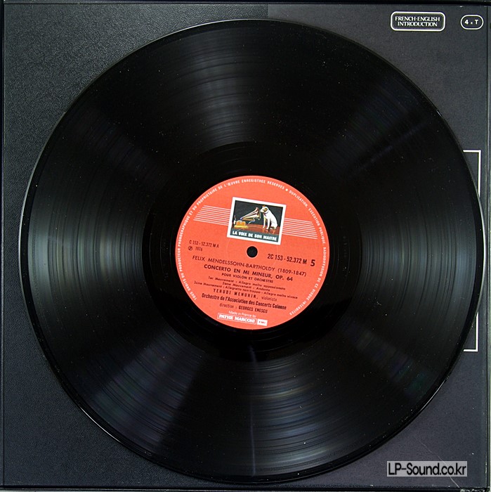 YEHUDI MENUHIN 1930-1945 EARLY YEARS EMI 2C153-52370/3 - 4XLP