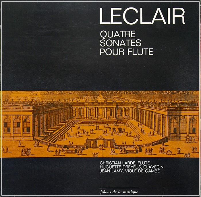 LECLAIR  QUATRE SONATAES POUR FLUTE  JM 094