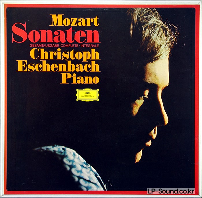 MOZART COMPLETE PIANO SONATAS CHRISTOPH ESCHENBACH 7 VINYL LP BOX