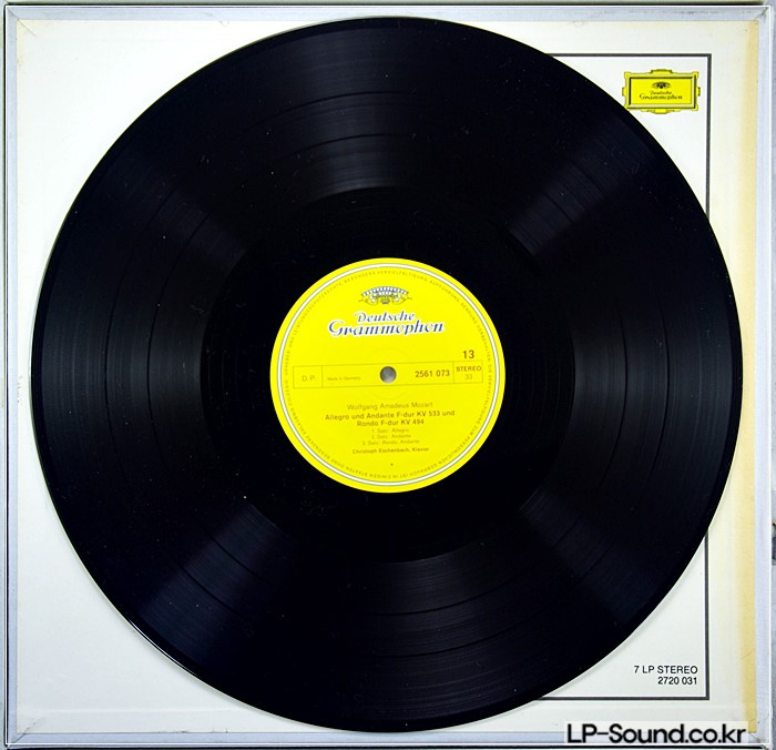 MOZART COMPLETE PIANO SONATAS CHRISTOPH ESCHENBACH 7 VINYL LP BOX