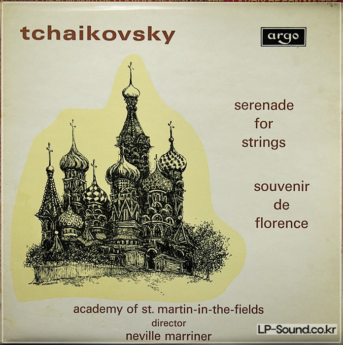 TCHAIKOVSKY SERENADE & SOUVENIR DE FLORENCEARGO ZRG 584