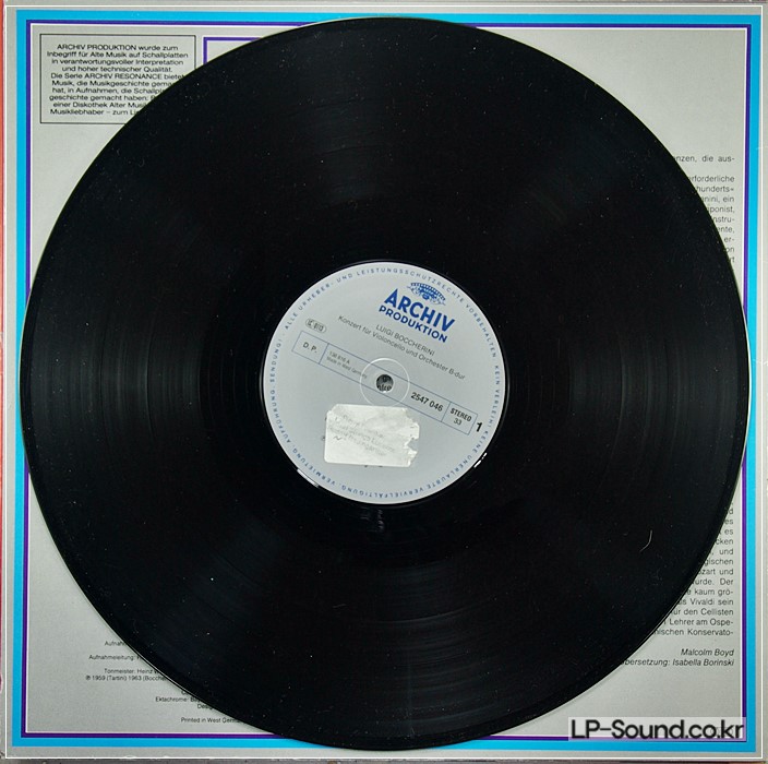 THE BAROQUE CELLO - CONCERTOS BY VIVALDI • BOCCHERINI & TARTINI