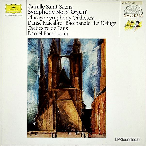 BARENBOIM - SAINT-SAENS : SYMPHONY N0. 3 SAMSON ET DALIL LE DELU DGG