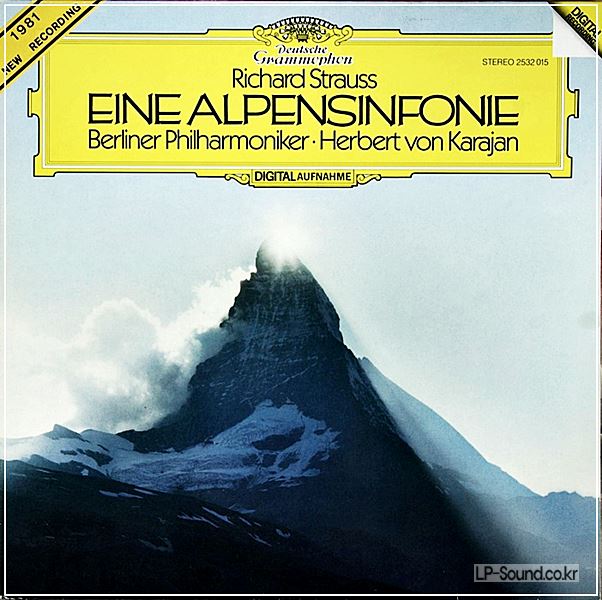 EINE ALPENSINFONIE HERBERT VON KARAJAN ~DG 2532 015