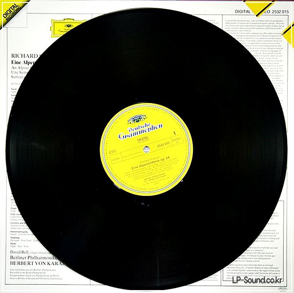 EINE ALPENSINFONIE HERBERT VON KARAJAN ~DG 2532 015