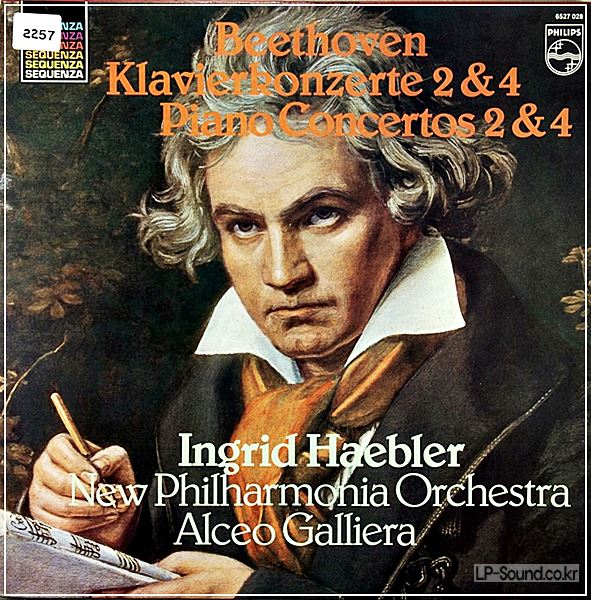 BEETHOVEN PPIANO CON NO.2/4 HAEBLER GALLIERA 6527 028