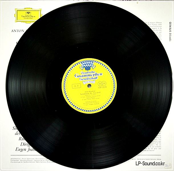 JOCHUM BRUCKNER SYMPHONY NO.2 - DGG 139 132 SLPM