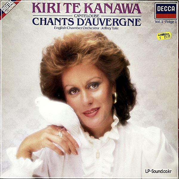 KIRI TE KANAWA – CANTALOUBE – CHANTS D’AUVERGNE VOL 1