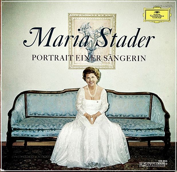 MARIA STADER PORTRAIT EINER SANGERIN TULIP  DG 135 063