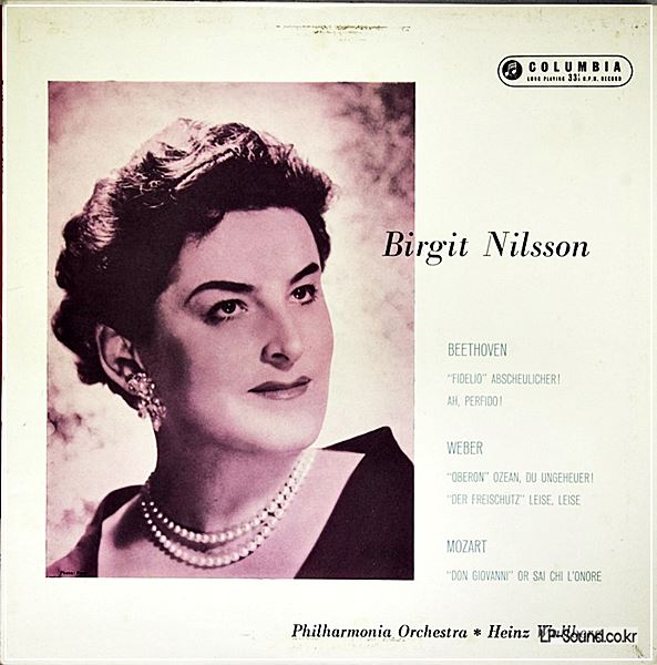 BIRGIT NILSSON BEETH & WEBER ORIG 33CX 1629