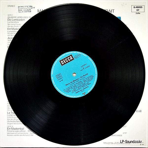 MARIO DEL MONACO - EIN PORTRAIT DECCA 6.48095 2LP