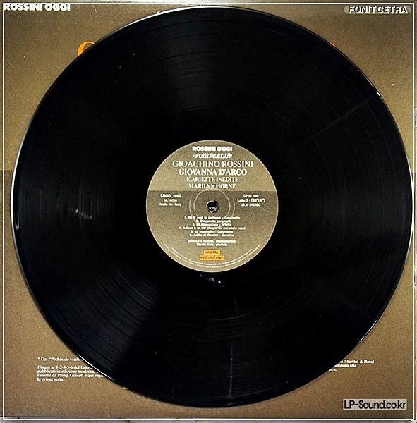 GIOACCHINO ROSSINI/MARILYN HORNE/MARTIN KATZ–GIOVANNA D'ARCO E ARIETTE INEDITE