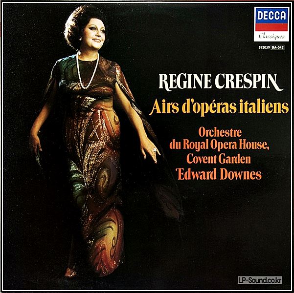 RéGINE CRESPIN–AIRS D'OPéRAS ITALIENS