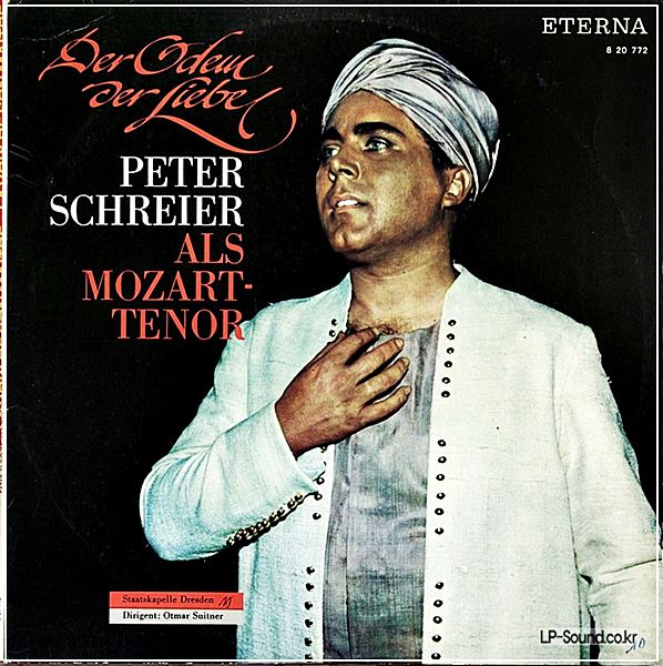 WOLFGANG AMADEUS MOZART - ARIAS/ PETER SCHREIER, OTMAR SUITNER