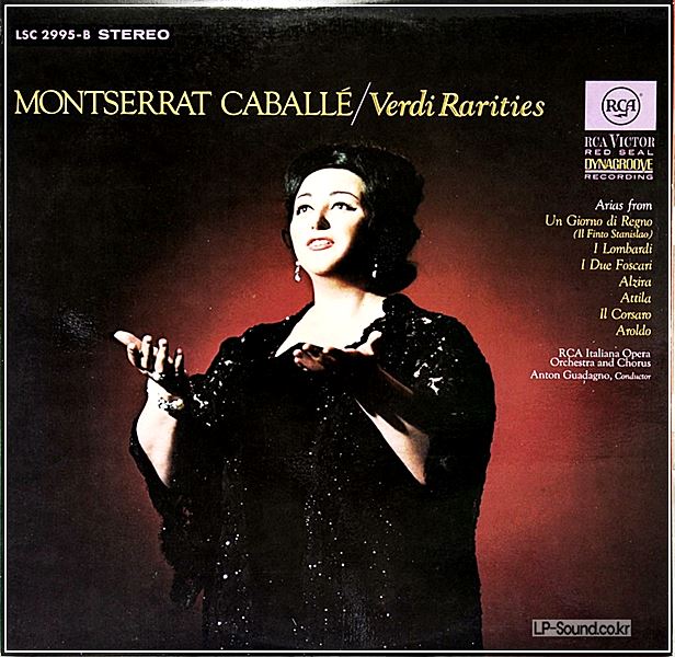 MONTSERRAT CABALLE/VERDI RARITIES    RCA LSC 2995-B