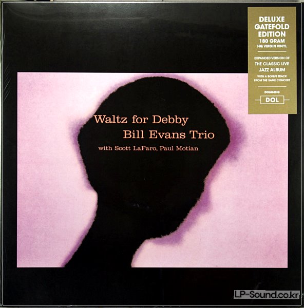 BILL EVANS TRIO - WALTZ FOR DEBBY WAX TIME IN COLOR CLEAR