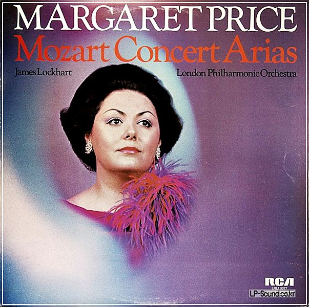 MARGARET PRICE, LONDON PHILHARMONIC ORCHESTRA ‎– MOZART CONCERT ARIAS,