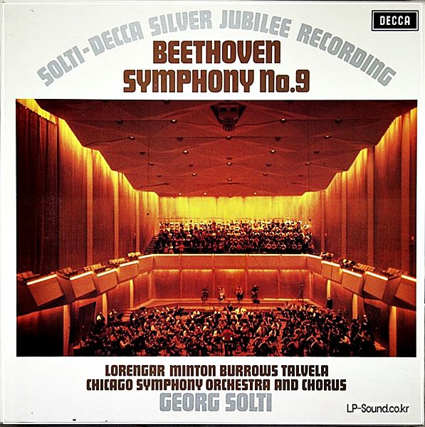 BEETHOVEN / SYMPHONY NO.9 / SOLTI / DECCA 2LP BOX