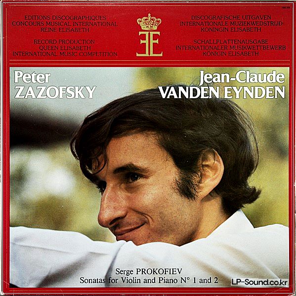 PROKOFIEV VIOLIN & PIANO SONATAS ZAZOFSKY, VANDEN EYNDEN -