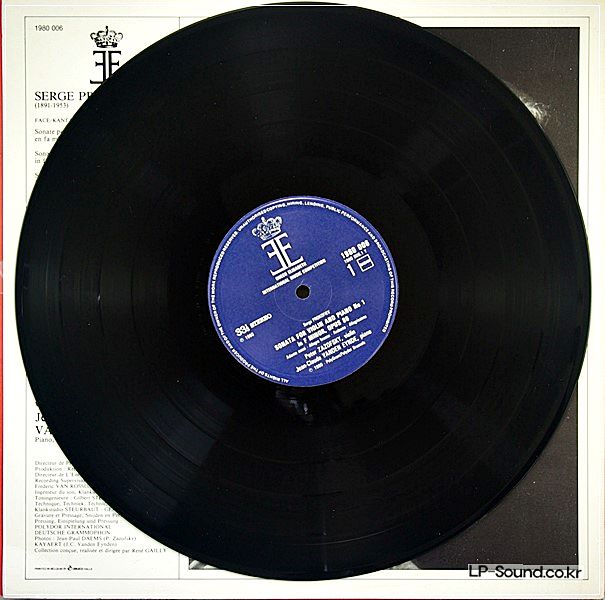 PROKOFIEV VIOLIN & PIANO SONATAS ZAZOFSKY, VANDEN EYNDEN -