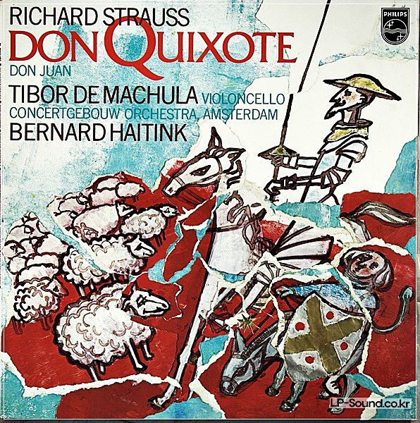 STRAUSS DON QUIXOTE TIBOR DE MACHULA BERNARD HAITINK PHILIPS 9500 440
