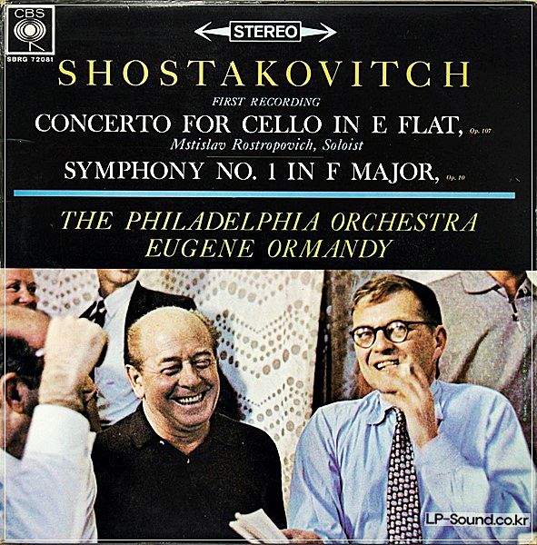 SHOSTAKOVICH ROSTROPOVICH  SBRG 72081