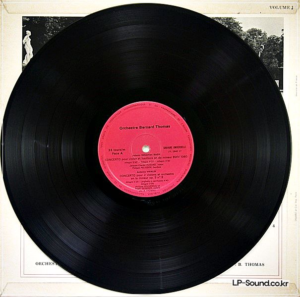 KANTOROW, BERNARD THOMAS – BACH VIVALDI LECLAIR VIOLIN CTOS PRIVATE