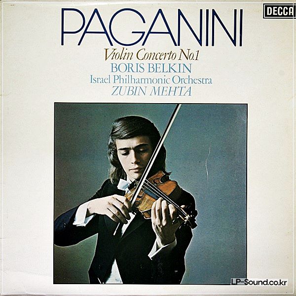 PAGANINI ~ VIOLIN CONCERTO NO.1 ~ SXL 6798