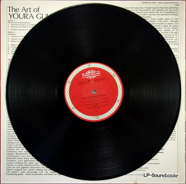THE ART OF YOURA GULLER - NIMBUS 2106 STEREO / QUAD 1977