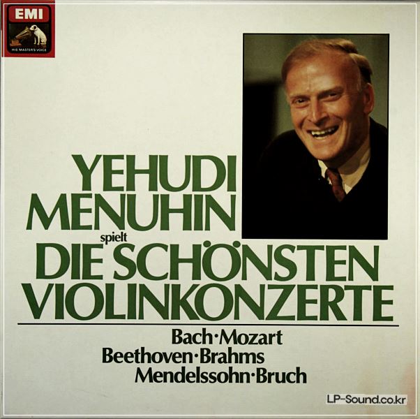 YEHUDI MENUHIN SPIELT DIE SCHONSTEN VIOLINKONZERTE, BOX 5 LP