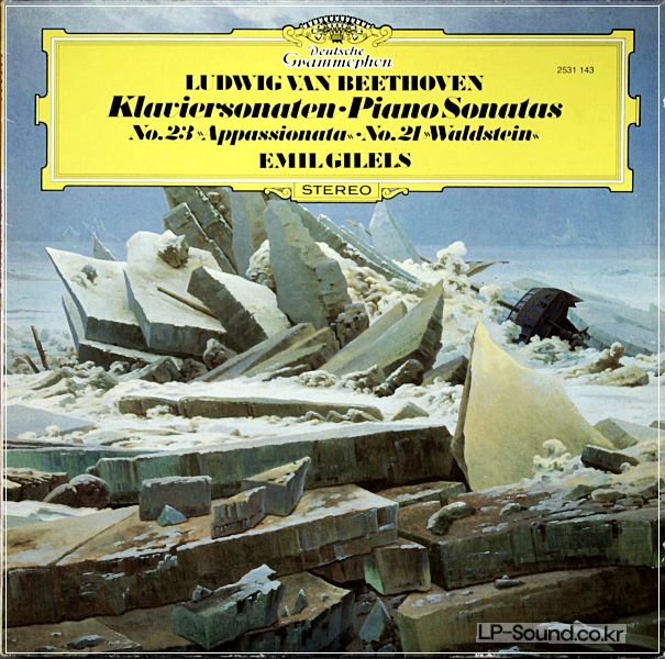 BEETHOVEN - PIANO SONATAS NO.21&23 **EMIL GILELS DG 2531 143