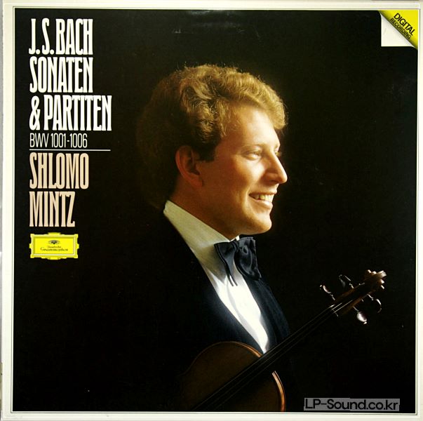 BACH SONATEN & PARTITEN SHLOMO MINTZ RARE 3LP BOX SET DGG DIGITAL