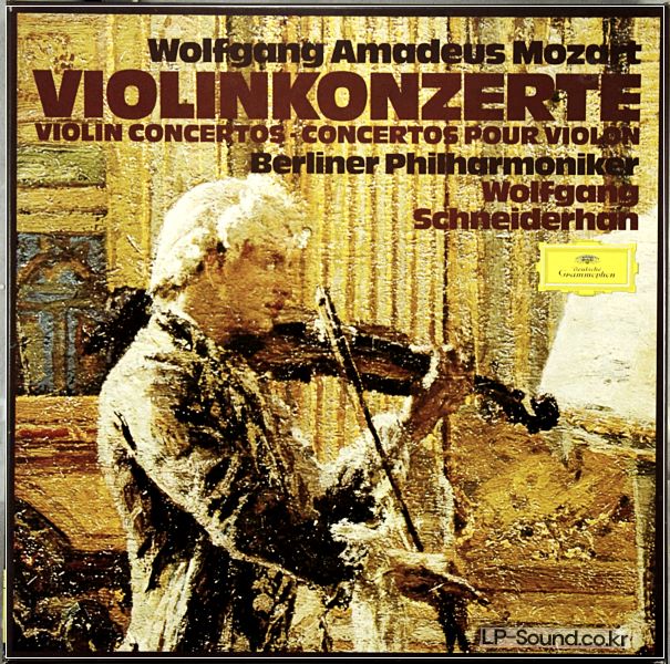 MOZART VIOLIN CONCERTOS WOLFGANG SCHNEIDERHAN 3XLP