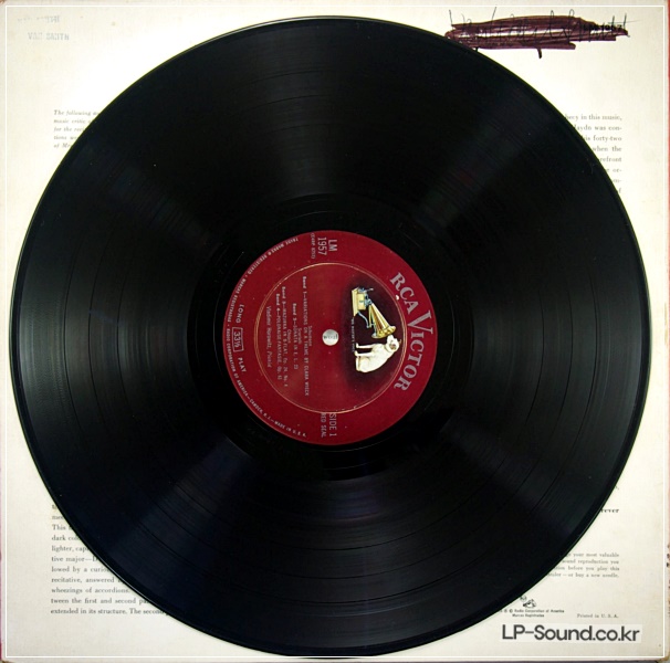 HOROWITZ IN RECITAL MOSKOWSKI SCARLATTI  RCA LM 1957