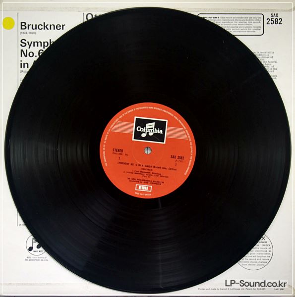 BRUCKNER: SYMPHONY NO.6 – KLEMPERER  SAX2582
