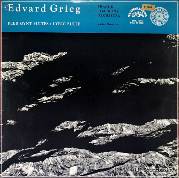 EDVARD GRIEG PEER GYNT SUITES / LYRIC SUITE  SUA ST 50034 RED
