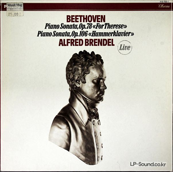 BEETHOVEN PIANO SONATA NO. 29 & 24 *LIVE 1982 BBC PHILIPS 412 723-1