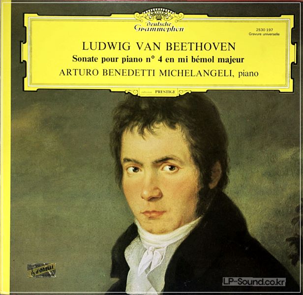 BEETHOVEN SONATA NO. 4ARTURO BENEDETTI MICHELANGELI DG 2530 197