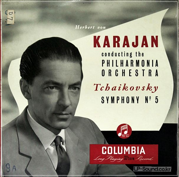 TCHAIKOVSKY 5 KARAJAN  33CX 1133
