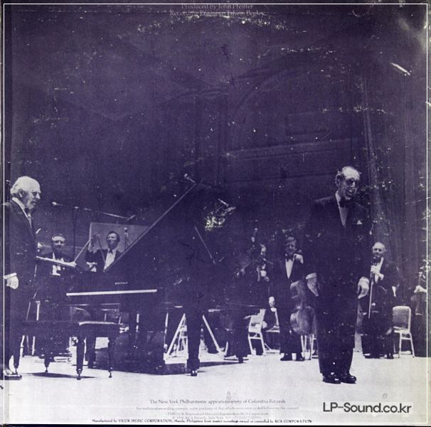 HOROWITZ RACHMANINOFF LIVE AT CARNEGIE HALL NEW YORK 1978