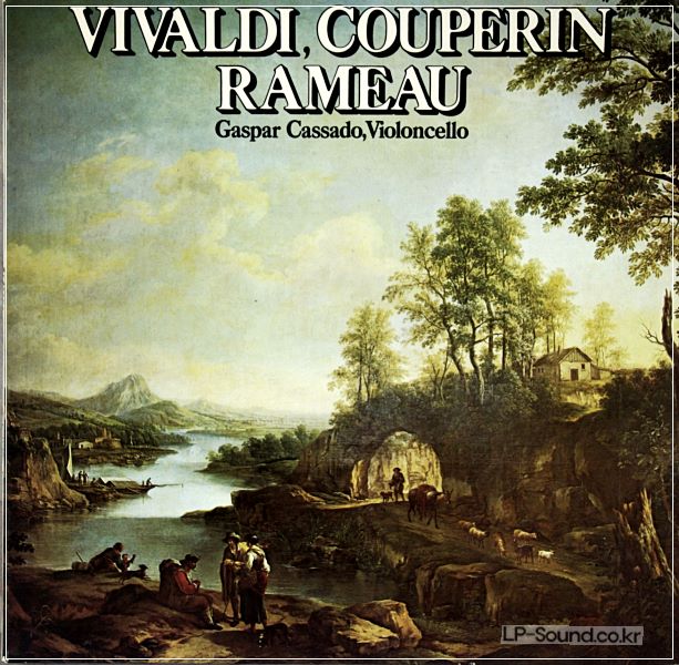 GASPAR CASSADO CELLO VIVALDI COUPERIN RAMEAU AMADEO