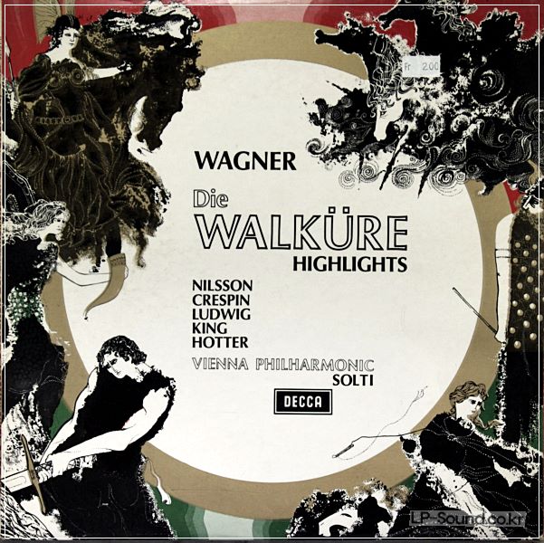 WAGNER DIE WALKURE /SOLTI - NILSSON   DECCA SET 390 WB