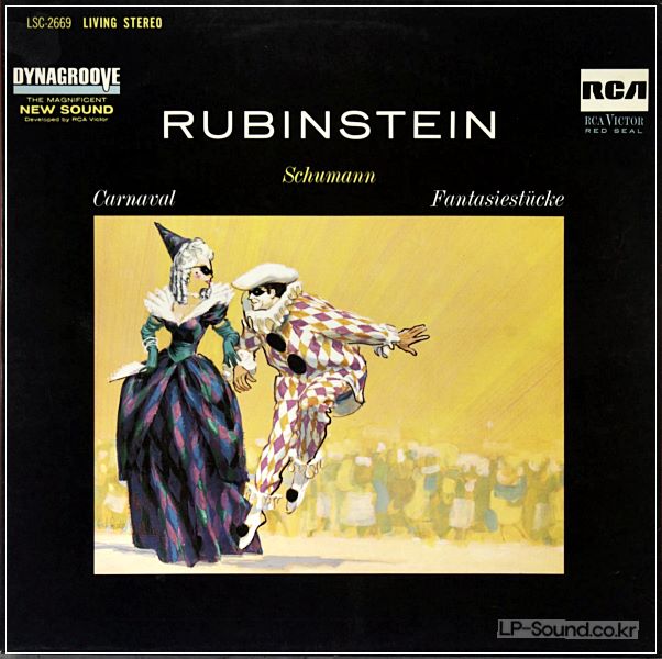 RUBINSTEIN SCHUMANN CARNAVAL, FANTASIESTUCKE - RCA LSC-2669