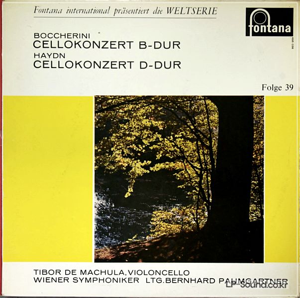 BOCCHERINI HAYDN CELLO CONCERTO TIBOR DE MACHULA