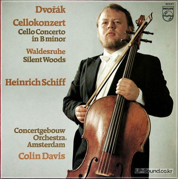 DVORAK CELLO CONCERTO / HEINRICH SCHIFF / DAVIS / CONCERTGEBOUW